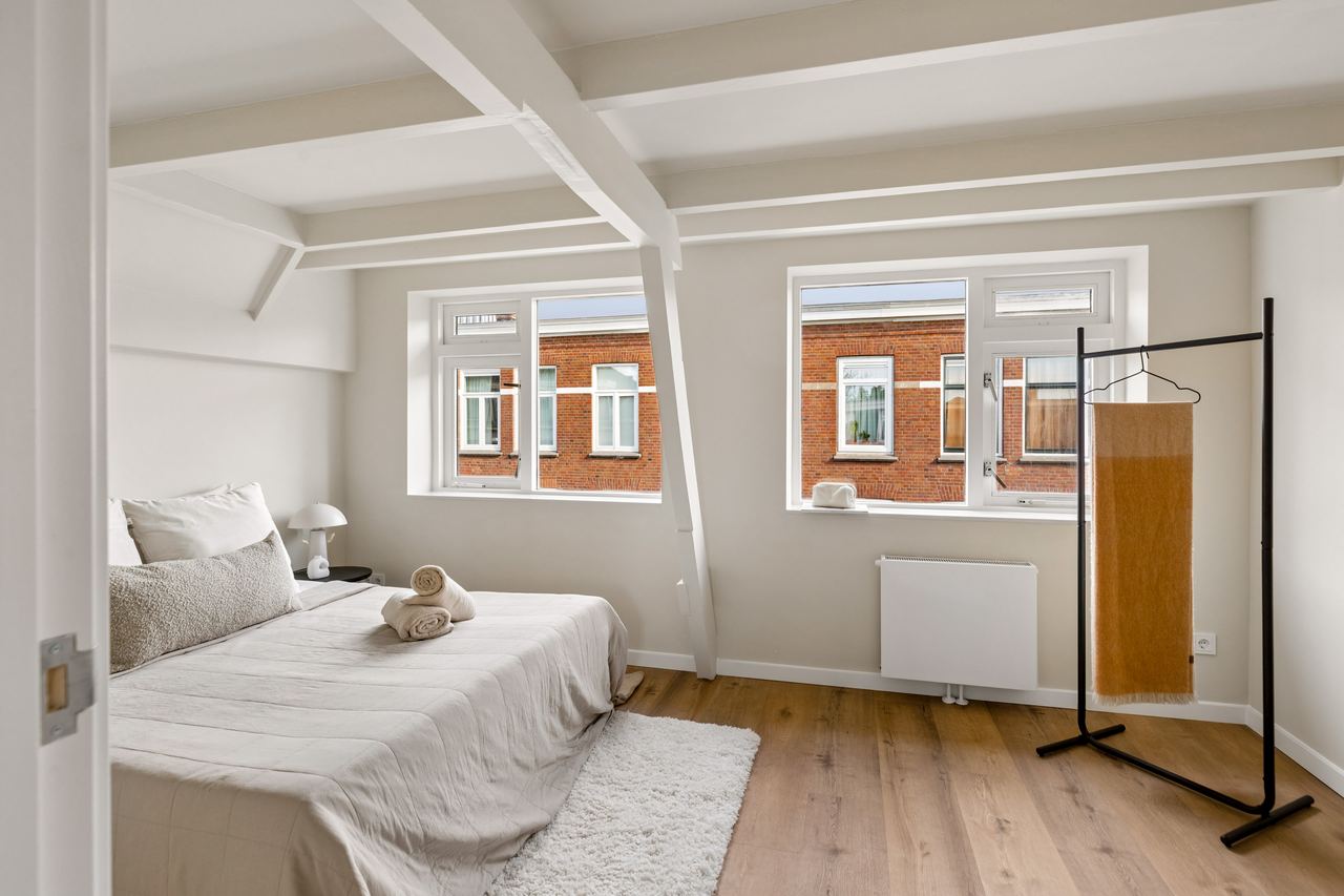 Slaapkamer onder het dak