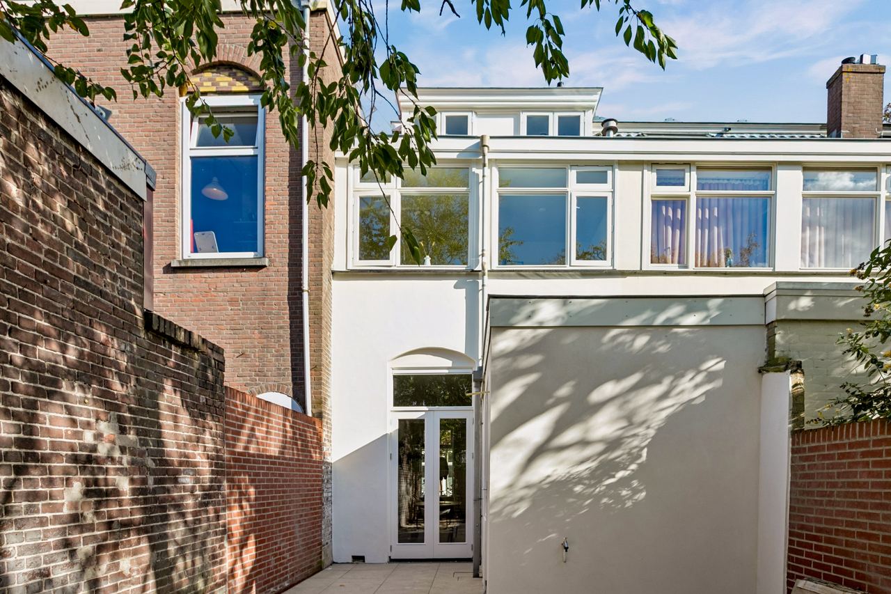 Achterzijde van de woning