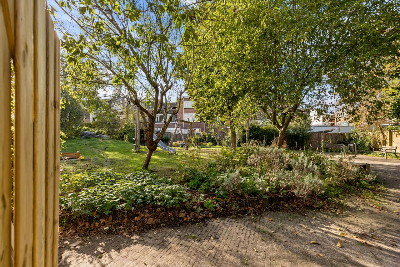 Otter-Beverpark achter de tuin