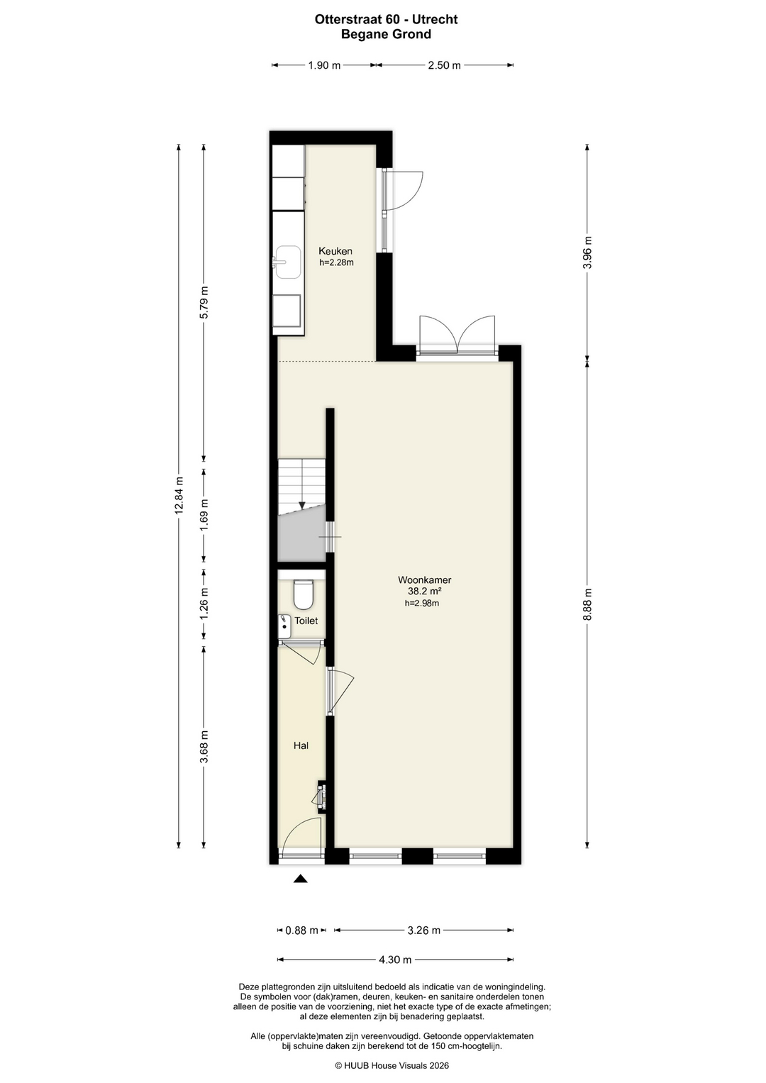 Plattegrond Begane grond