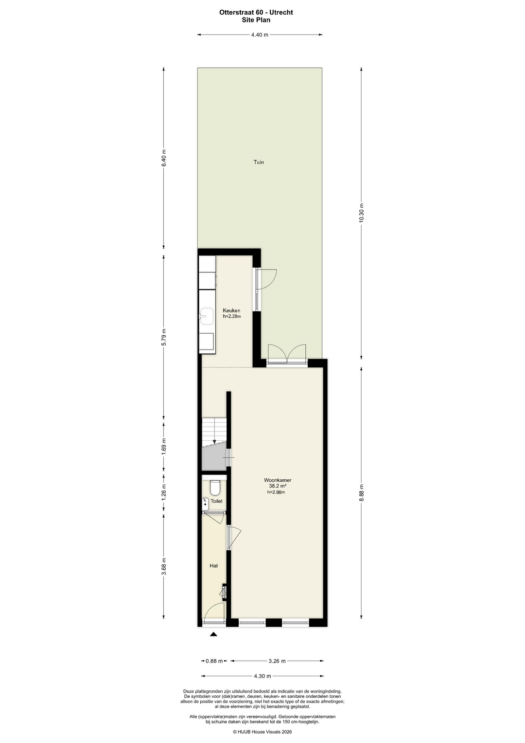 Plattegrond Tuin
